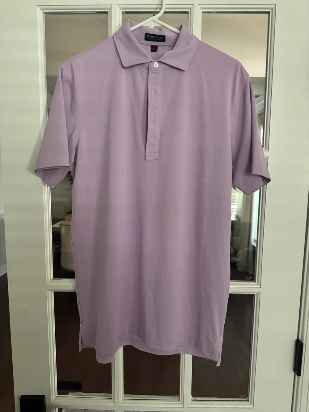 Peter Millar Men's Light Lavender Performance Polo